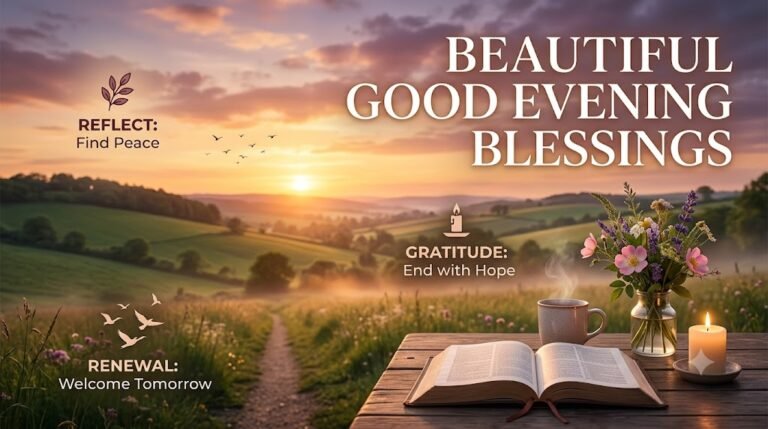 Beautiful Good Evening Blessings
