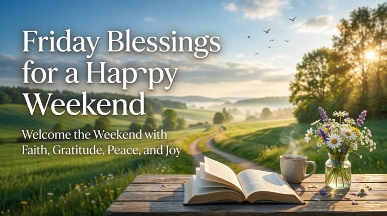 Friday Blessings for a Happy Weekend