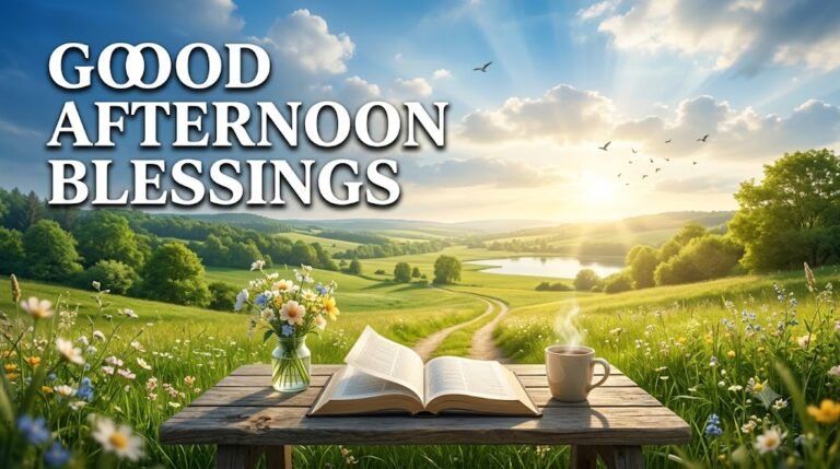 Good Afternoon Blessings
