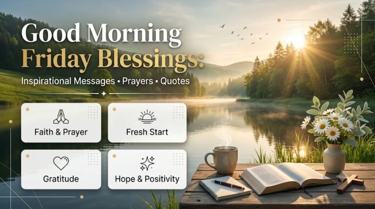 Good Morning Friday Blessings