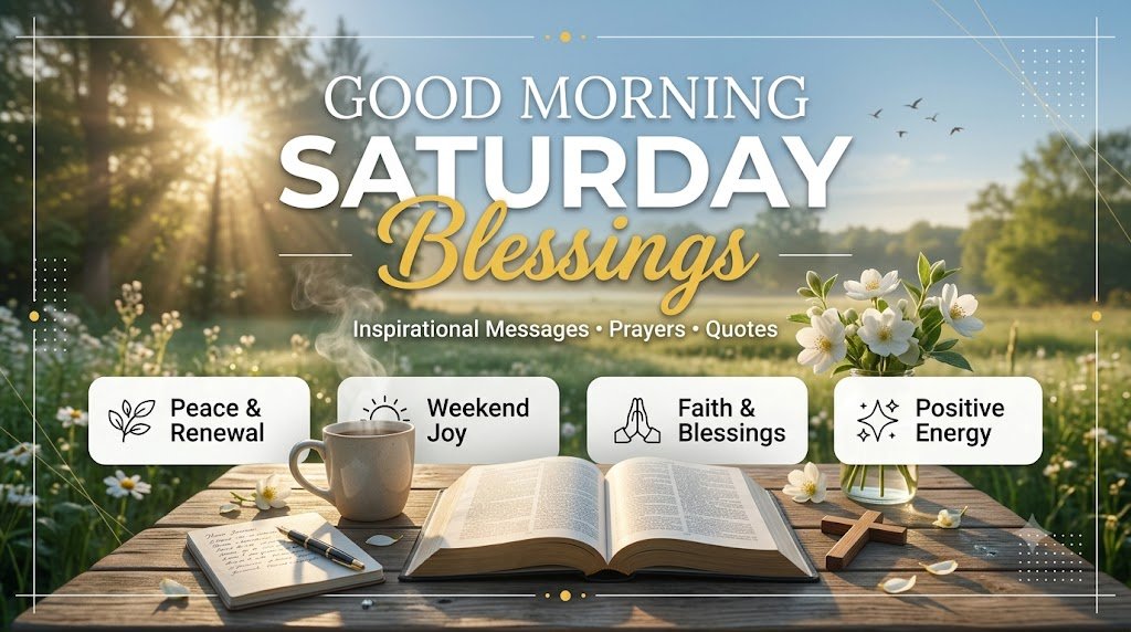 Good Morning Saturday Blessings