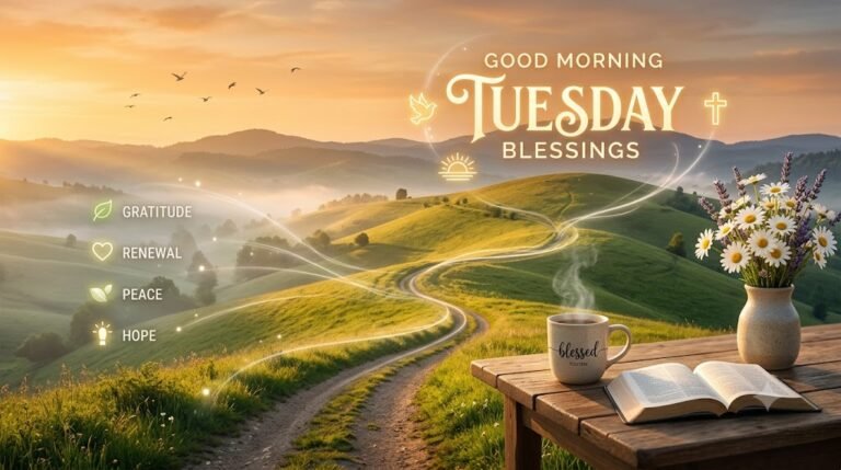 Good Morning Tuesday Blessings