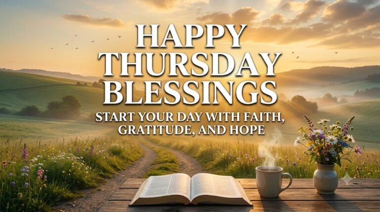 Happy Thursday Blessings