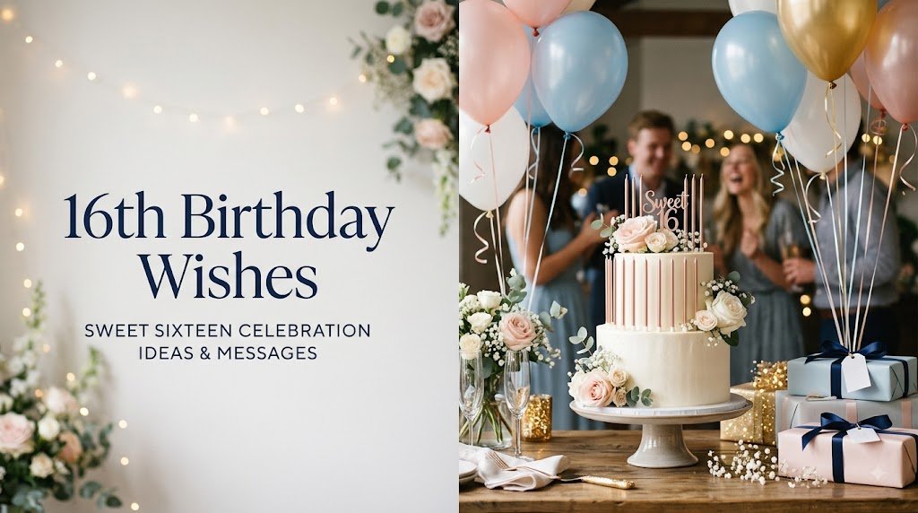 16th Birthday Wishes