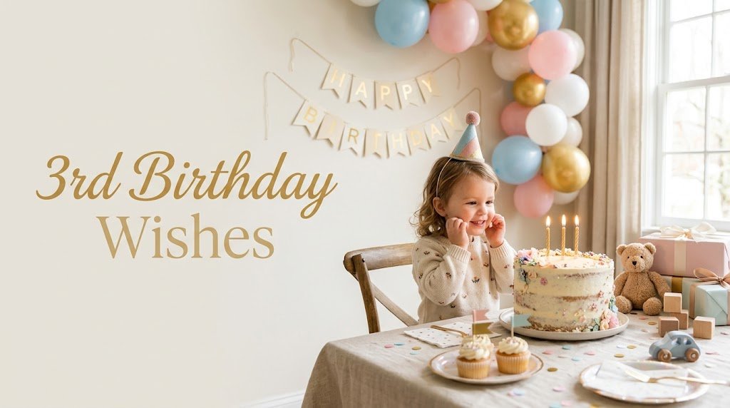 3rd Birthday Wishes