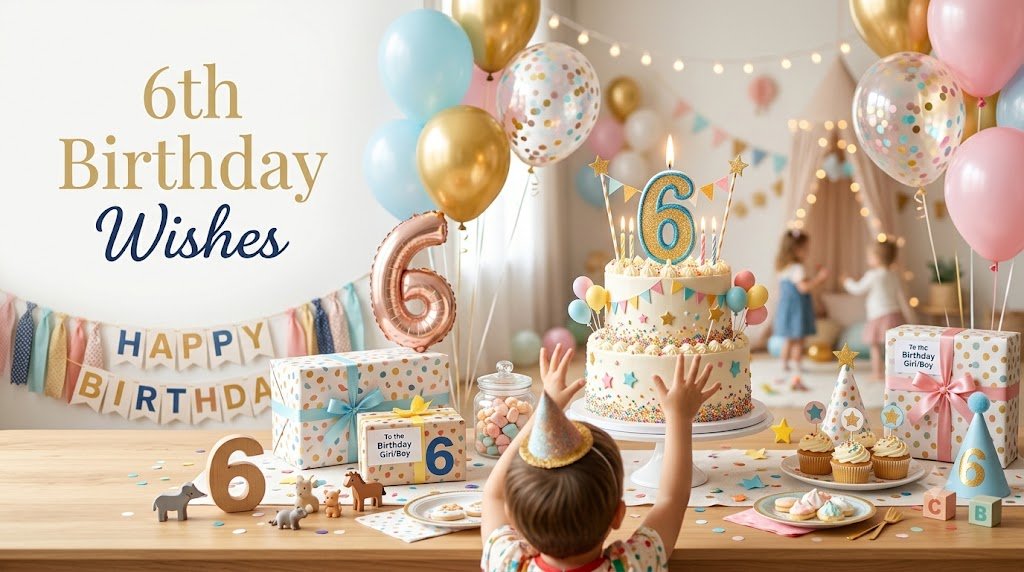 6th Birthday Wishes