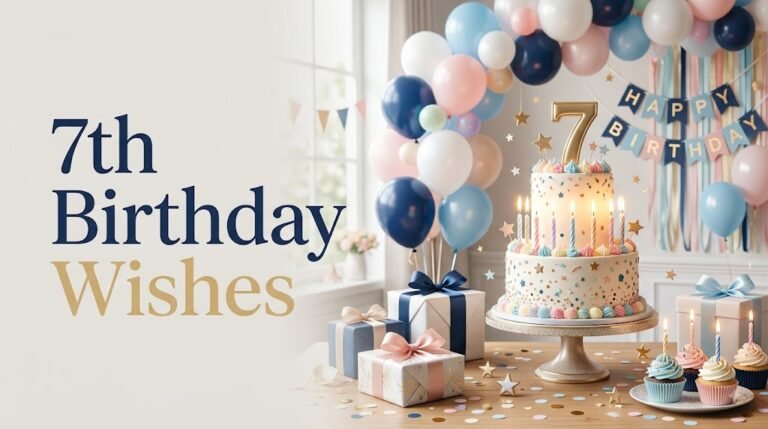 7th Birthday Wishes