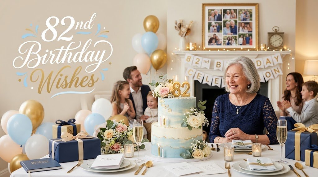 82nd Birthday Wishes