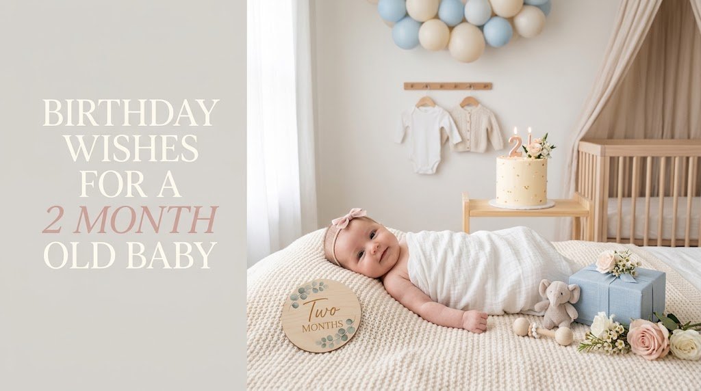 Birthday Wishes for a 2 Month Old Baby