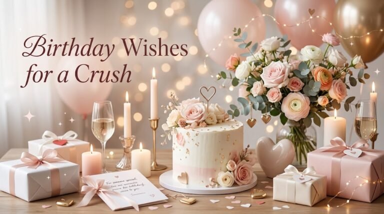 Birthday Wishes for a Crush
