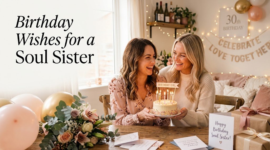 Birthday Wishes for a Soul Sister