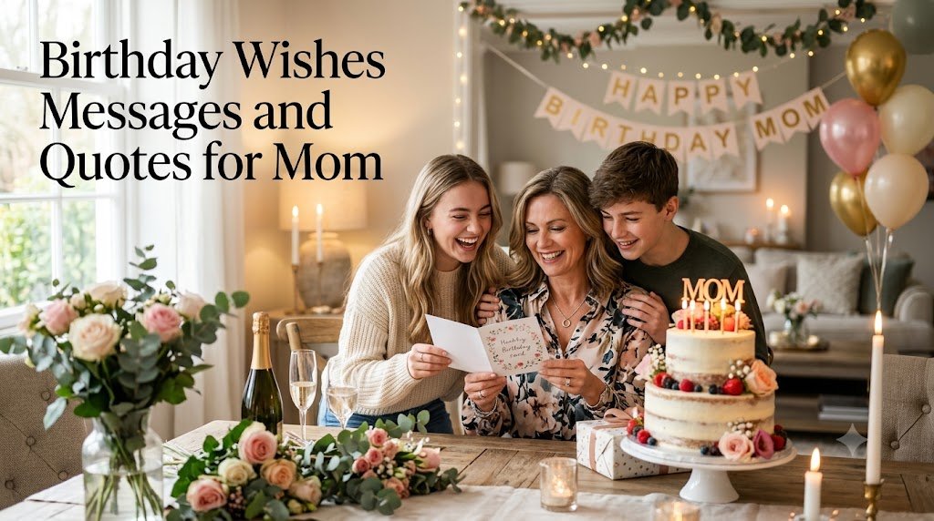Birthday Wishes Messages and Quotes for Mom
