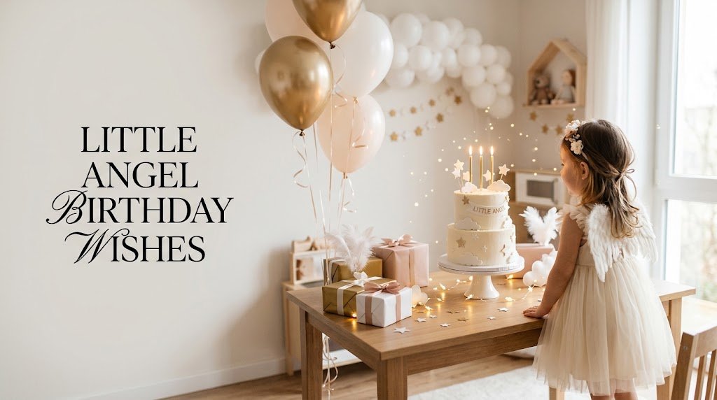 Little Angel Birthday Wishes