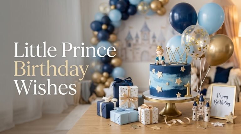 Little Prince Birthday Wishes