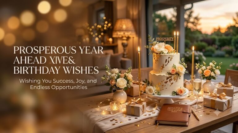 Prosperous Year Ahead Birthday Wishes