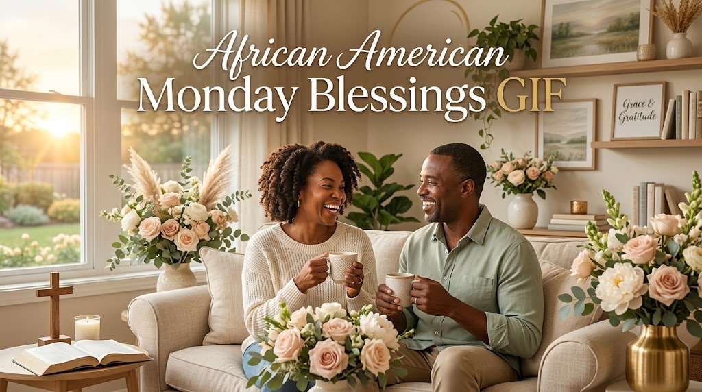 African American Monday Blessings GIF