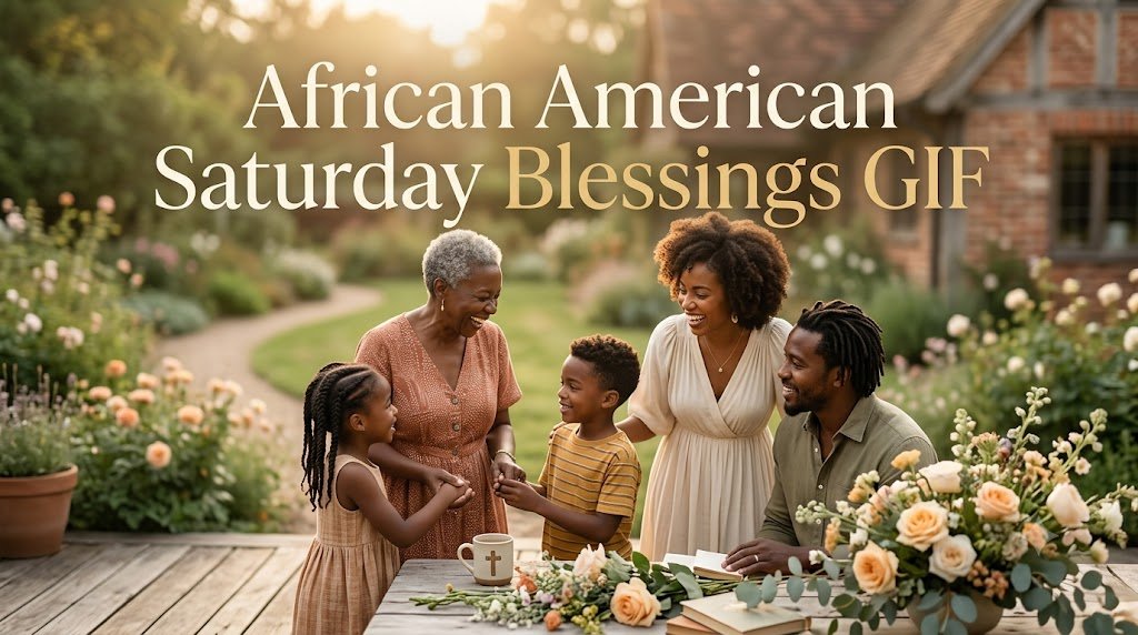 African American Saturday Blessings GIF