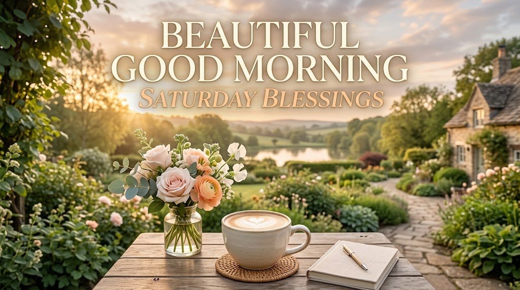 Beautiful Good Morning Saturday Blessings