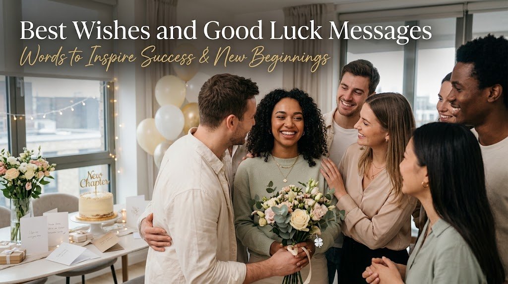 Best Wishes and Good Luck Messages