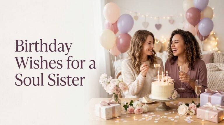 Birthday Wishes for a Soul Sister