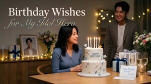 Birthday Wishes for Idol Hero