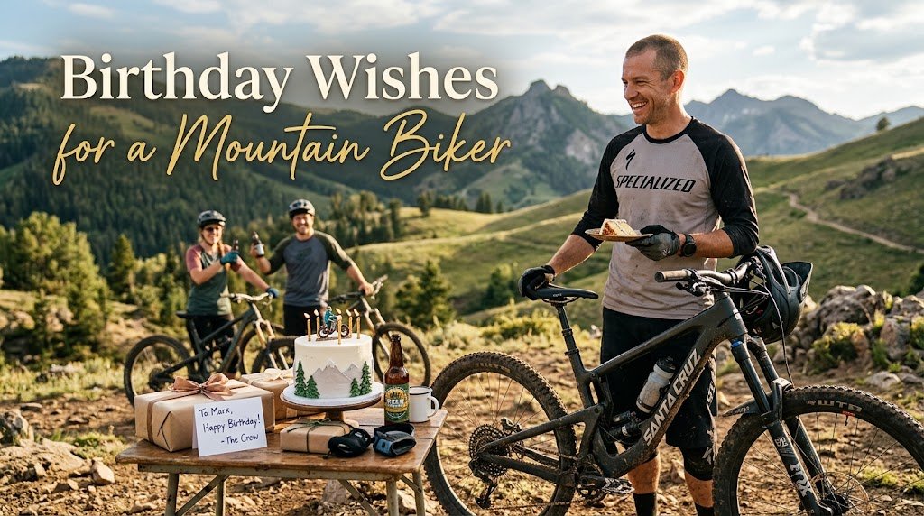 Birthday Wishes for Mountain Biker