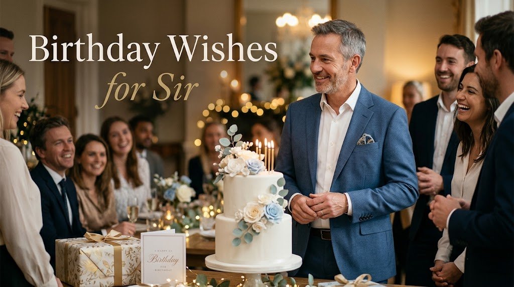 Birthday Wishes for Sir