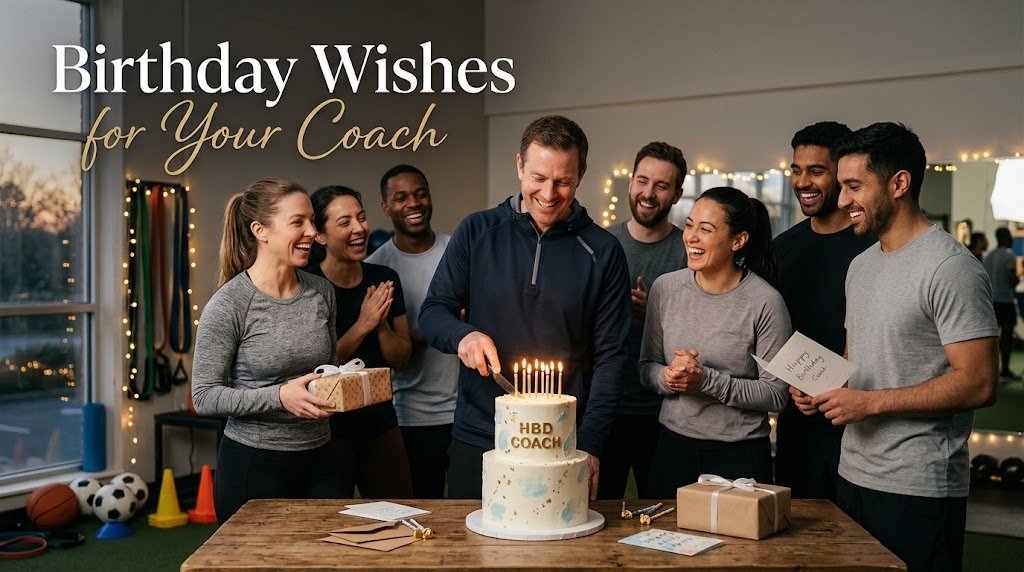 Birthday Wishes for Your Coach