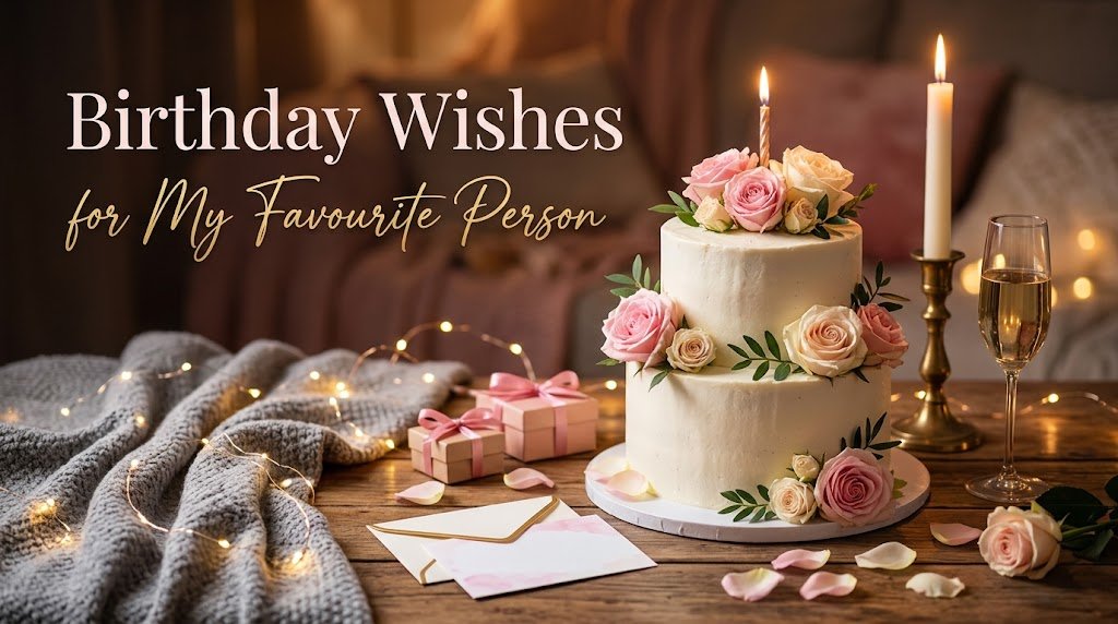 Favorite Person Birthday Wishes