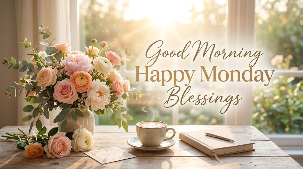 Good Morning Happy Monday Blessings