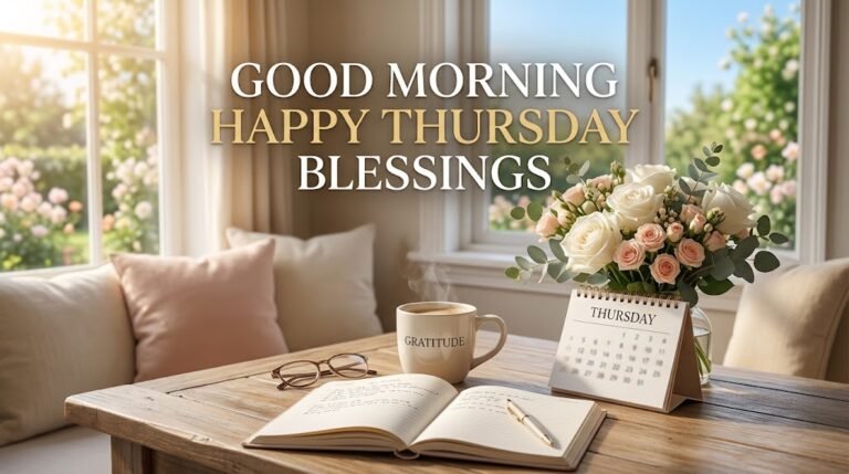 Good Morning Happy Thursday Blessings