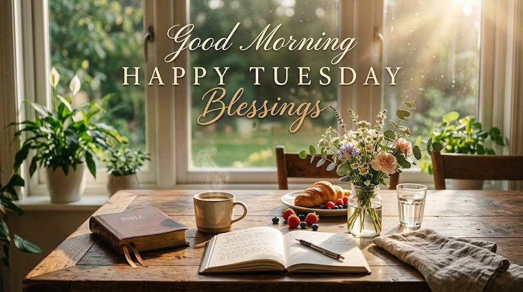 Good Morning Happy Tuesday Blessings