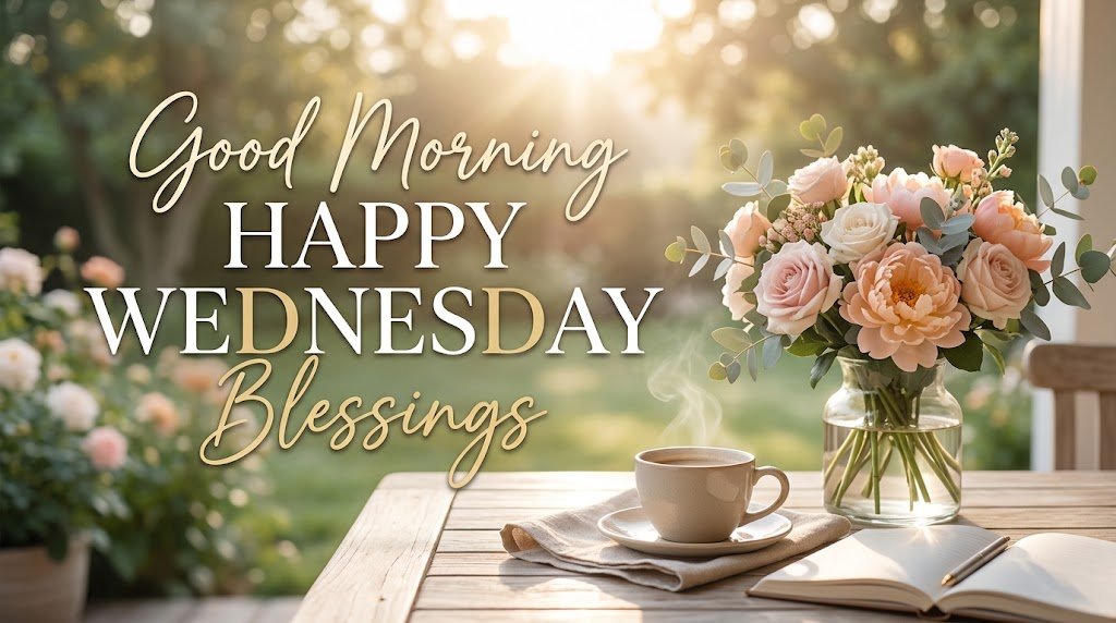 Good Morning Happy Wednesday Blessings