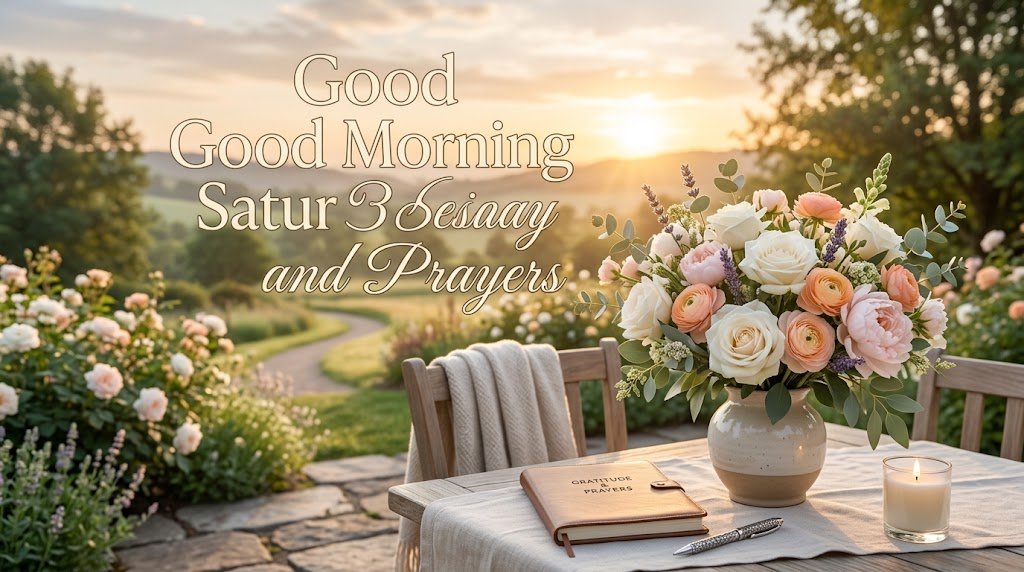 Good Morning Saturday Blessings and Prayers