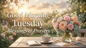 Good Morning Tuesday Blessings and Prayers