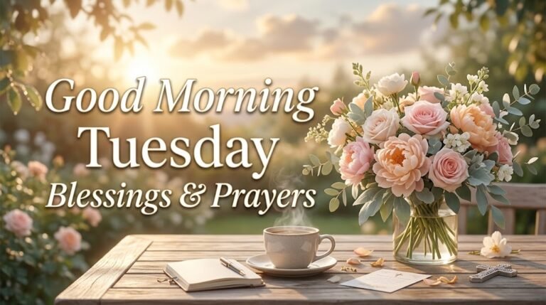 Good Morning Tuesday Blessings and Prayers