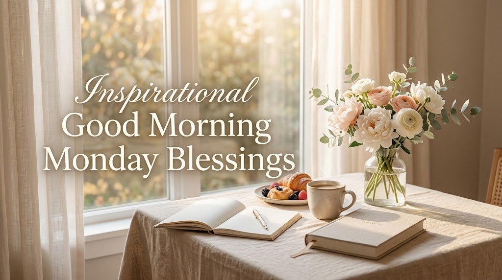 Inspirational Good Morning Monday Blessings