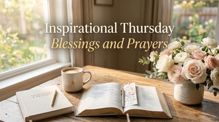 Inspirational Thursday Blessings and Prayers