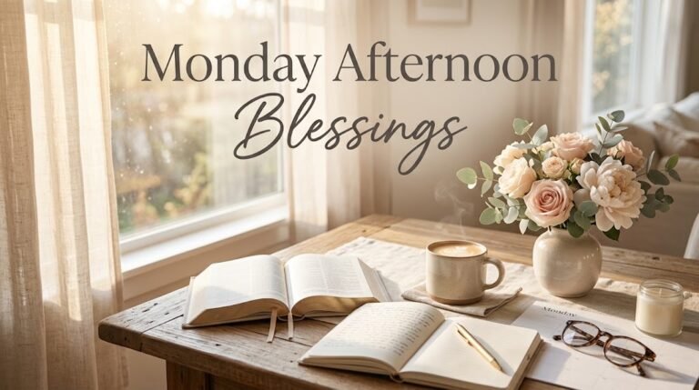 Monday Afternoon Blessings