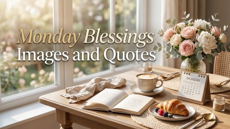 Monday Blessings Images and Quotes