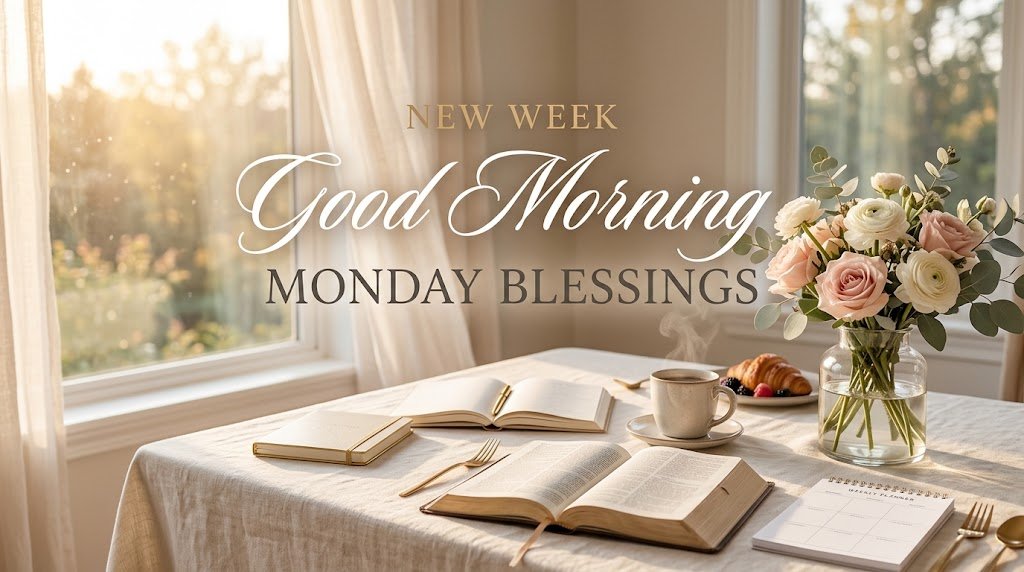 New Week Good Morning Monday Blessings