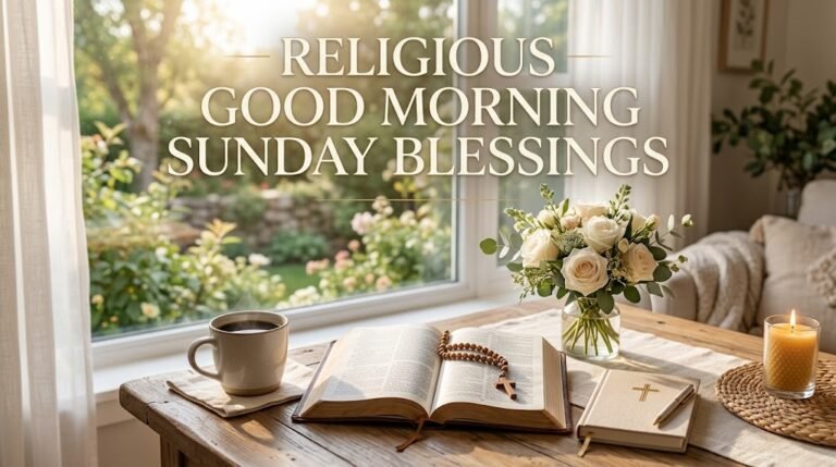Religious Good Morning Sunday Blessings