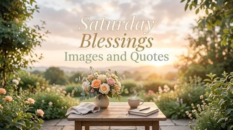 Saturday Blessings Images and Quotes