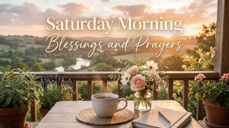 Saturday Morning Blessings and Prayers