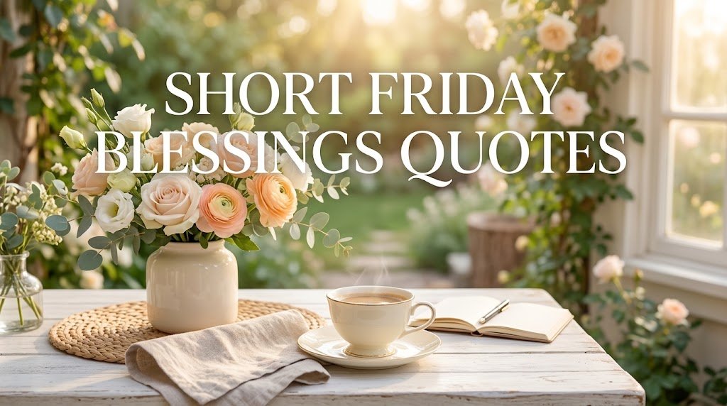Short Friday Blessings Quotes