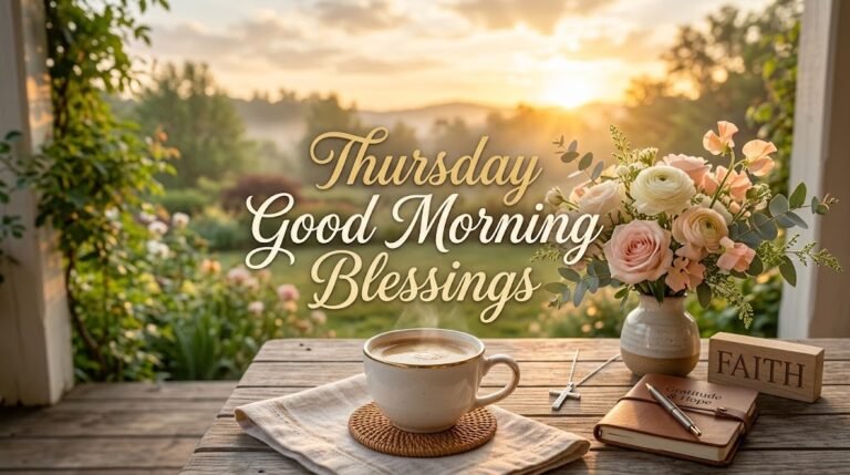 Thursday Good Morning Blessings