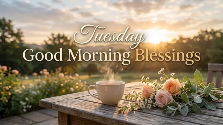 Tuesday Good Morning Blessings