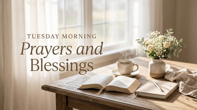 Tuesday Morning Prayers and Blessings