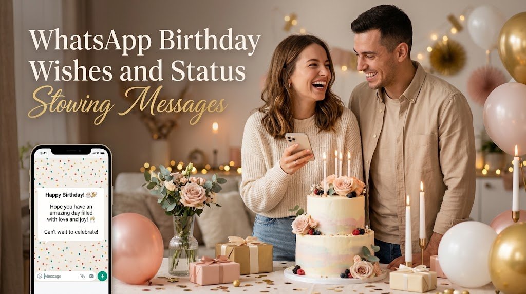 WhatsApp Birthday Wishes and Status Messages