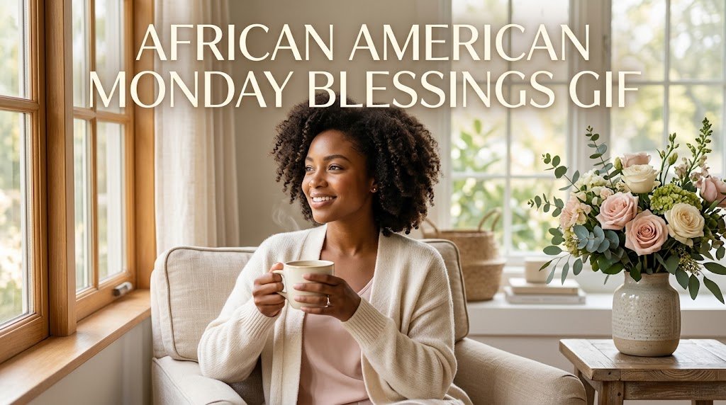 African American Monday Blessings GIF